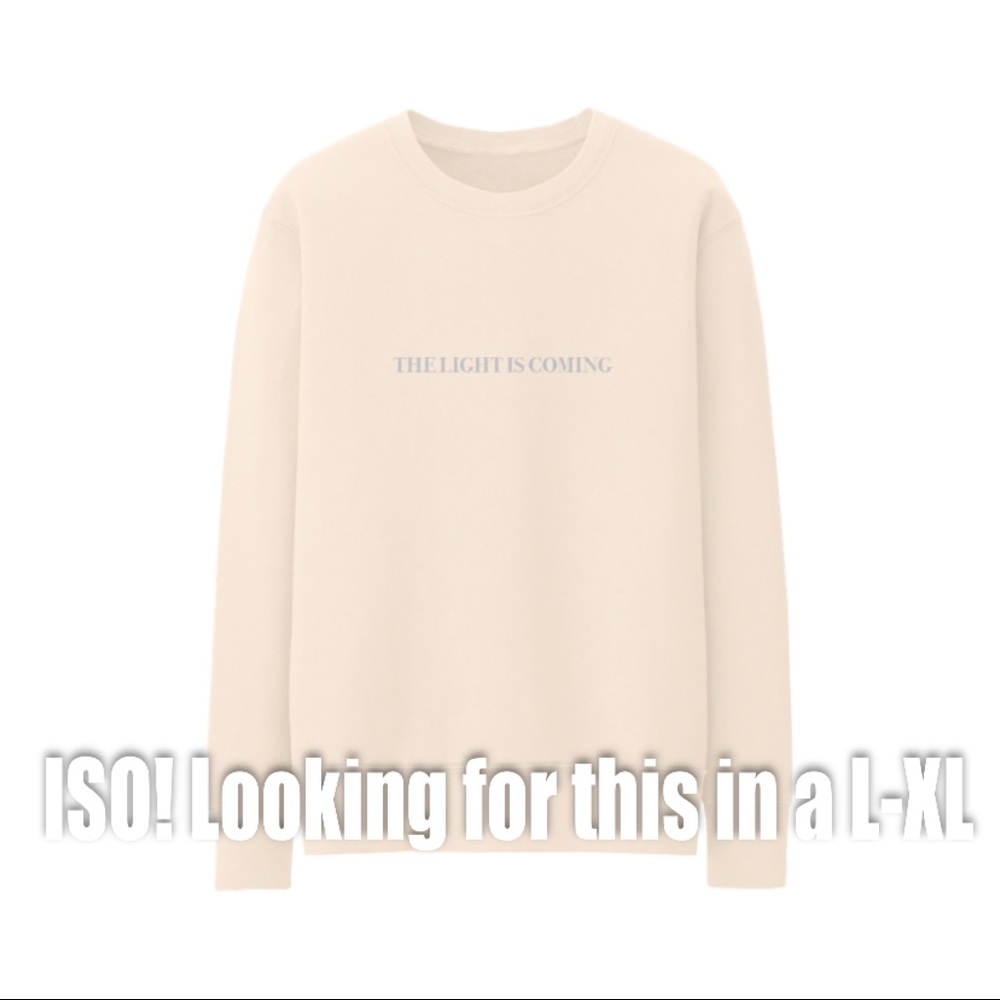 Ariana Grande The Light is Coming Crewneck